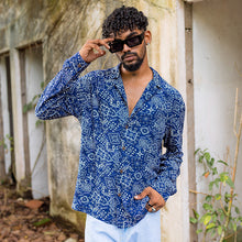 Load image into Gallery viewer, Abstract Printed Long Sleeve Shirt
