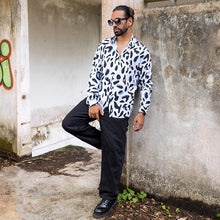 Load image into Gallery viewer, Abstract Printed Long Sleeve Shirt
