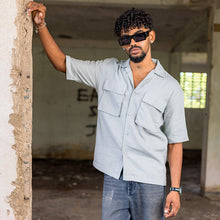 Load image into Gallery viewer, Light Grey Short Sleeve Shirt
