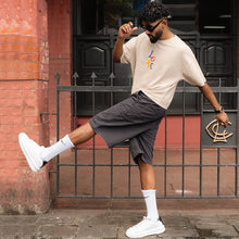 Load image into Gallery viewer, Love Cream Boxy Oversized T-shirt
