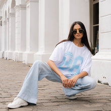 Load image into Gallery viewer, White Boxy Oversized T-shirt
