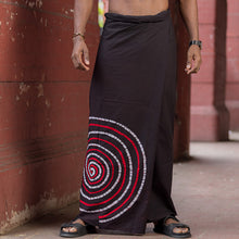 Load image into Gallery viewer, Ananthaya Red, Black &amp; White Batik Sarong

