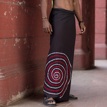 Load image into Gallery viewer, Ananthaya Red, Black &amp; White Batik Sarong
