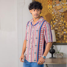 Load image into Gallery viewer, Tribal Printed Short Sleeve Shirt
