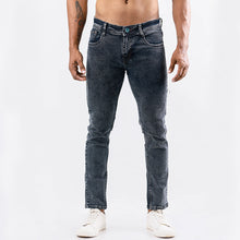 Load image into Gallery viewer, Washed Black Denim Jeans
