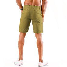 Load image into Gallery viewer, Olive Green Chino Shorts
