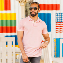 Load image into Gallery viewer, Salmon Pink Polo shirt
