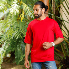 Load image into Gallery viewer, Red Oversized T-shirt
