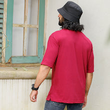 Load image into Gallery viewer, Maroon Oversized T-shirt
