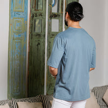 Load image into Gallery viewer, Steel Blue Oversized T-shirt
