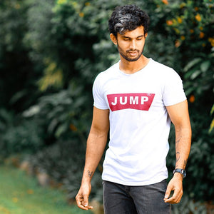 'JUMP' Crew Neck T-shirt - Jump Clothing - Sri Lanka