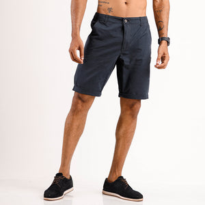 Dark Blue Chino Shorts
