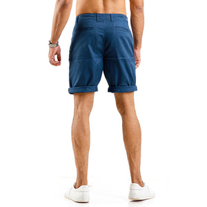 Cobalt Blue Chino Shorts