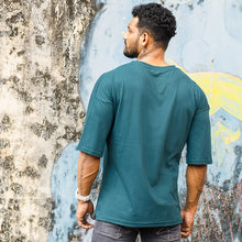 Load image into Gallery viewer, Pine Green Oversized T-shirt
