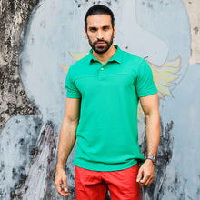 Load image into Gallery viewer, Green Polo shirt

