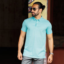 Load image into Gallery viewer, Mint Green Polo shirt
