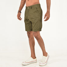 Load image into Gallery viewer, Army Green Chino Shorts
