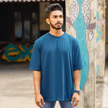 Load image into Gallery viewer, Ocean Blue Oversized T-shirt
